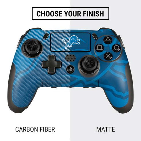 NFL Detroit Lions Double Vision PlayStation Scuf Vantage 2 Controller Skin